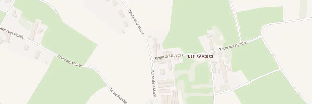 Plan du 1922 Rte des Ripettes à Saint-Bénigne