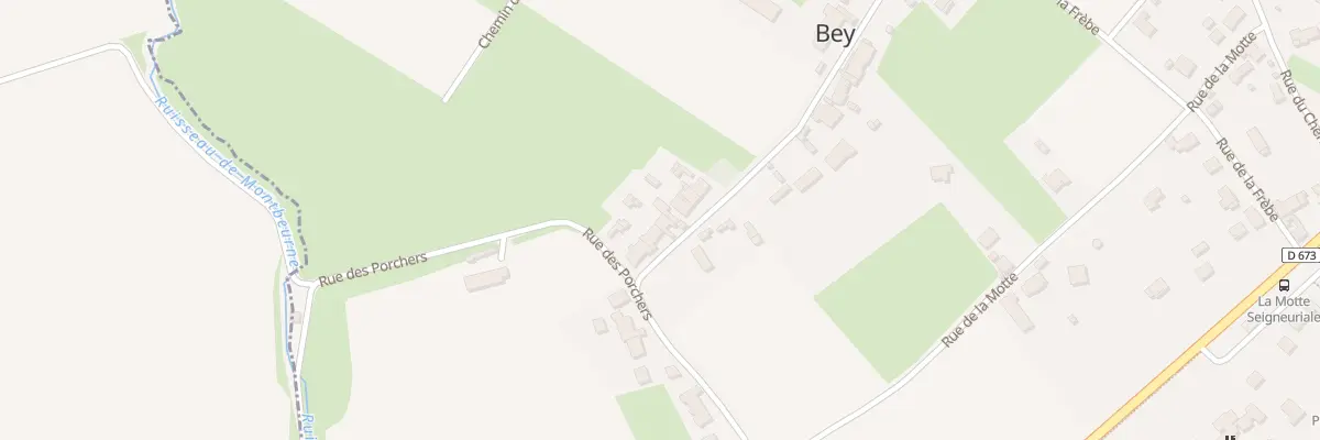 Plan du 28 Gr Grande Rue de Bey à Bey