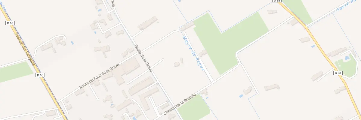 Plan du 543 Che de la Grave à Althen-des-Paluds
