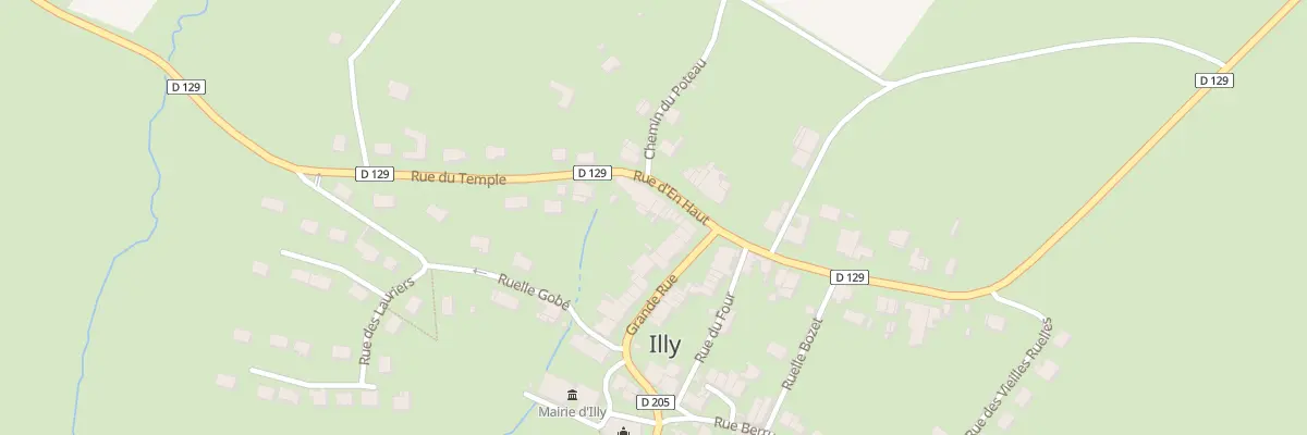 Plan du 4 Rue d’En Haut à Illy