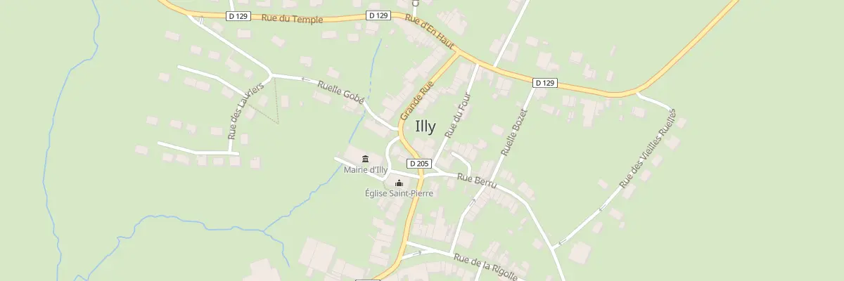 Plan du 12 Gr Grande Rue à Illy