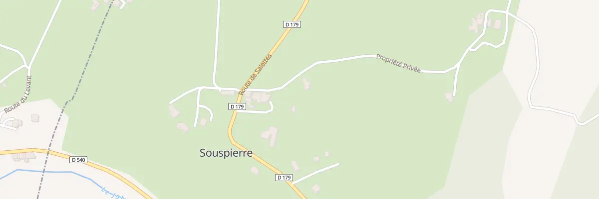Plan du 16 Rte de Salettes à Souspierre
