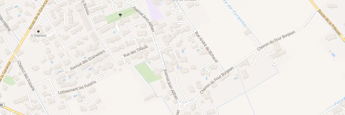 Plan du 199 Rue Jean Althen à Althen-des-Paluds