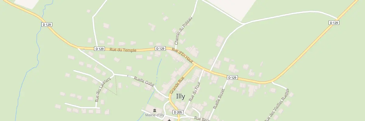 Plan du 6 Rue d’En Haut à Illy