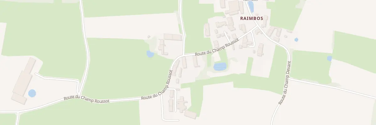 Plan du 198 Rte du Champ Roussot à Simandre