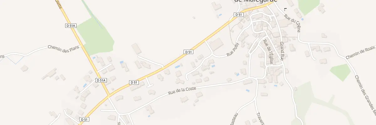 Plan du 6 La Coste à Saint-Roman-de-Malegarde