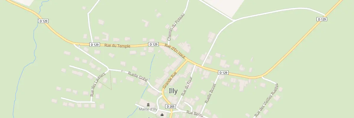 Plan du 8 Rue d’En Haut à Illy