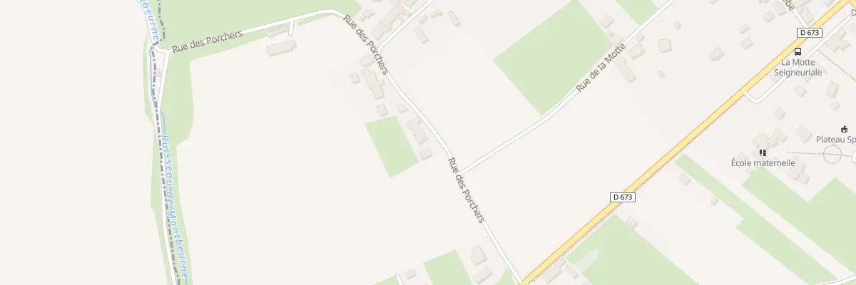 Plan du 12 Rue des Porchers à Bey