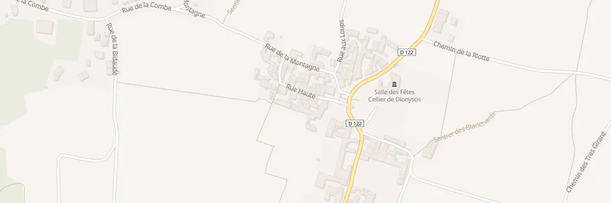 Plan du 3 Rue Haute à Morey-Saint-Denis