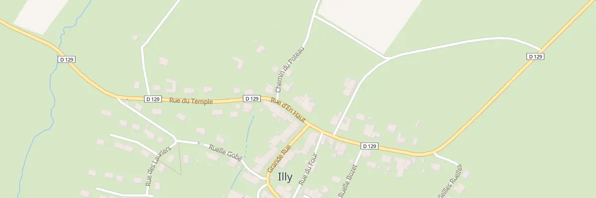 Plan du 3 Rue d’En Haut à Illy