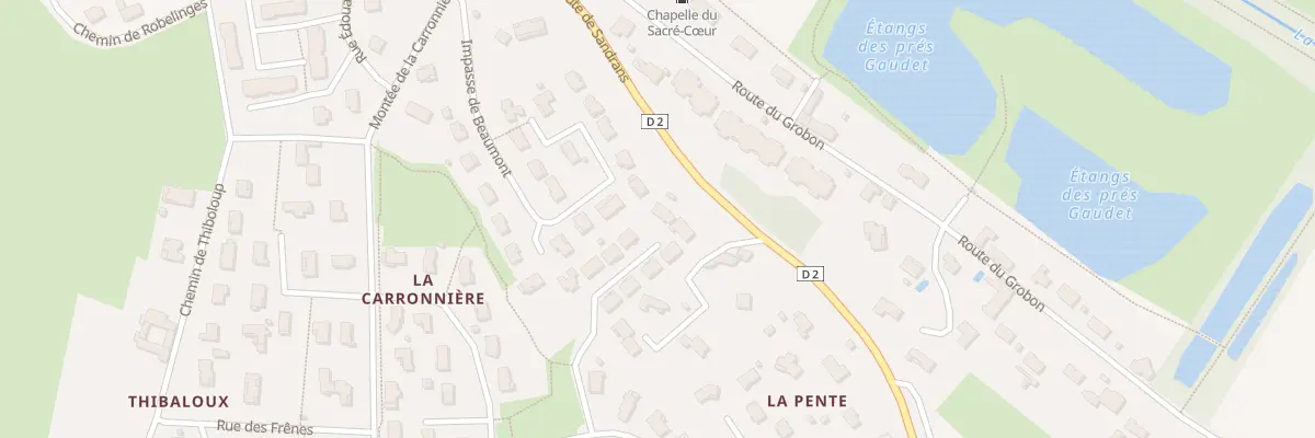 Plan du 12T Rue des Églantiers à Châtillon-sur-Chalaronne