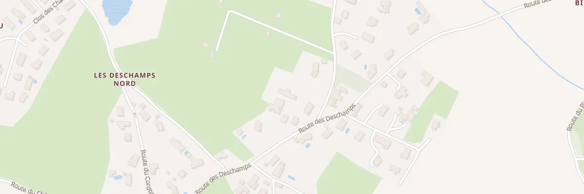 Plan du 572 Rte des Deschamps à Saint-Cyr-sur-Menthon