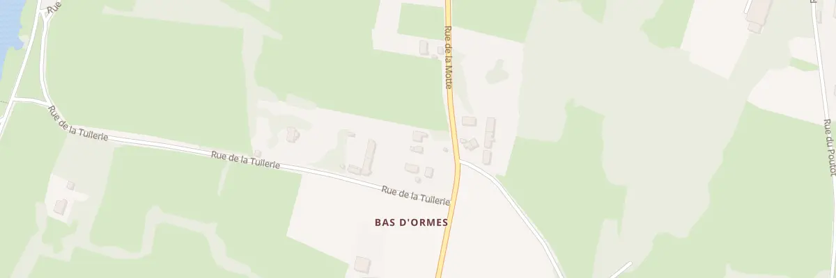 Plan du 534 Rue de la Motte à Ormes