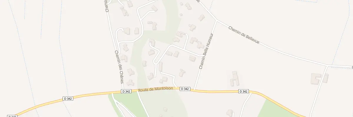 Plan du 3 Belle Vue à Upie