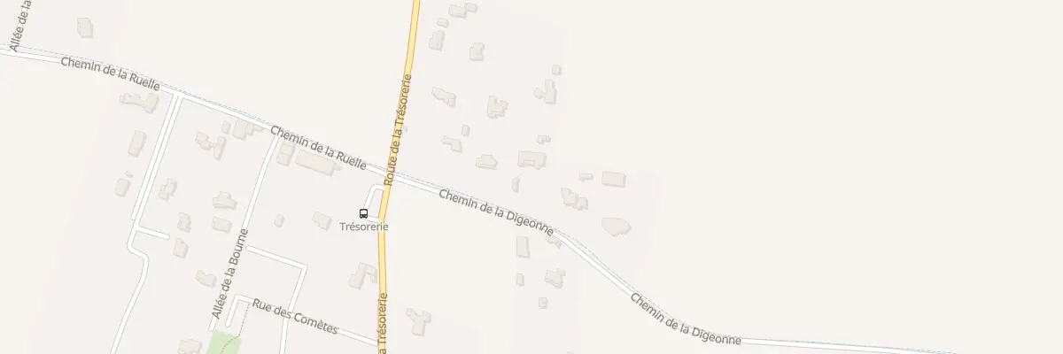 Plan du 5 Che de la Digeonne à Malissard