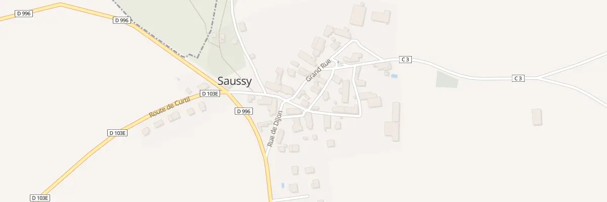 Plan du 2 Rue de l’Ecole à Saussy