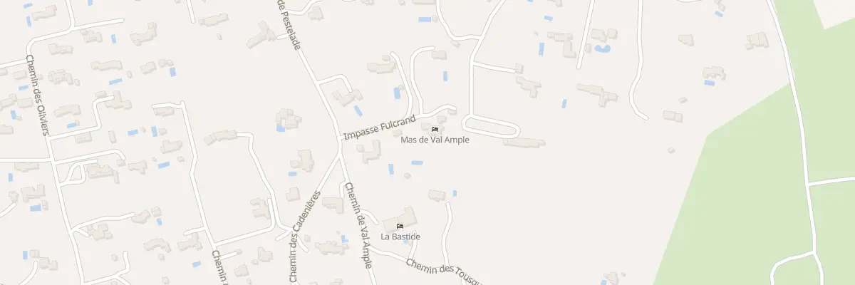 Plan du 9243 Che Chemin Pestelade à Eygalières