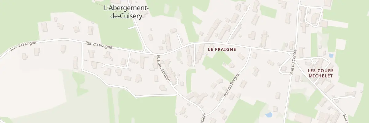Plan du 1004B Rue du Fraigne à L’Abergement-de-Cuisery