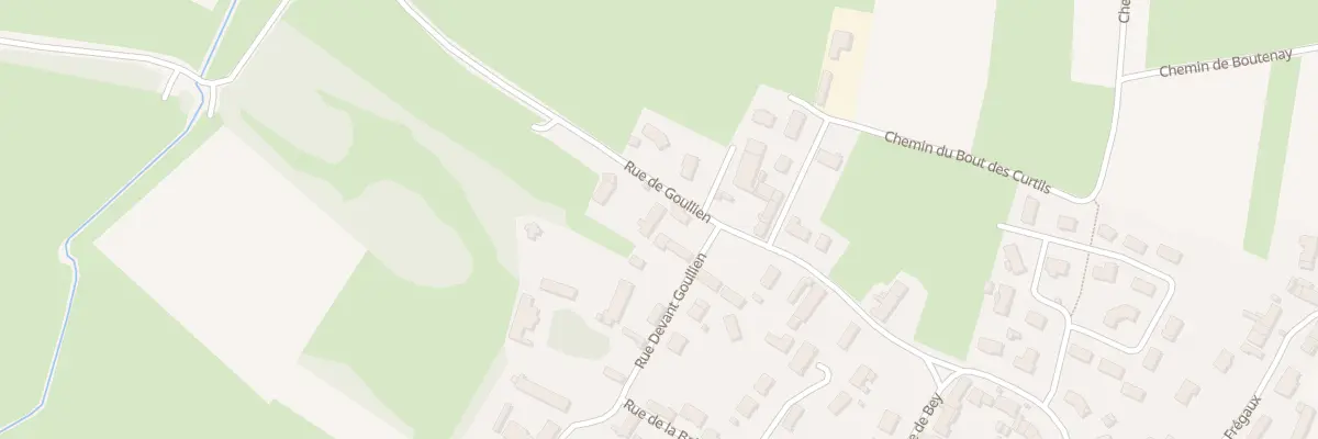 Plan du 2 Rue Devant Goullien à Bey