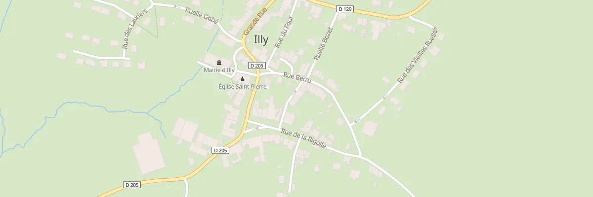 Plan du 9 Rle de la Prêche à Illy