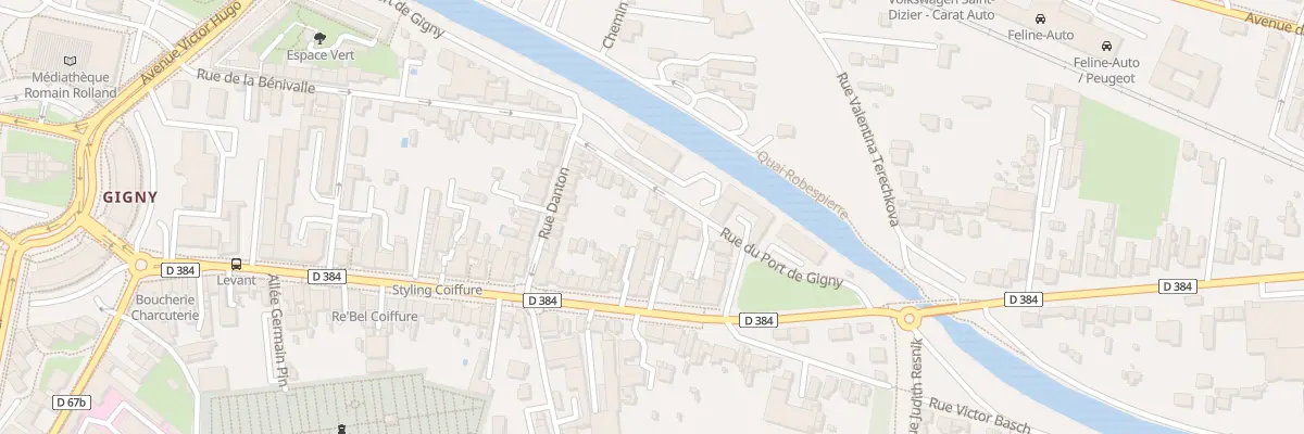 Plan du 17 Rue du Port de Gigny à Saint-Dizier
