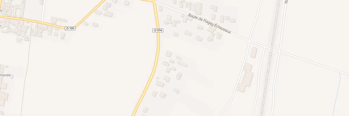 Plan du 66 Rte Nationale 74 à Vosne-Romanée