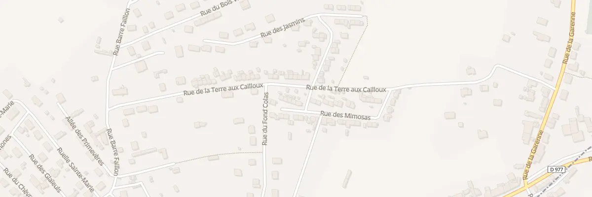 Plan du 10 Rue des Mimosas à Sedan