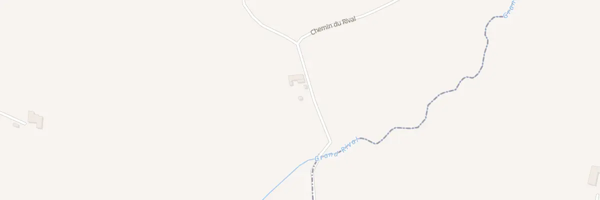 Plan du 315 Che du Rival à Bellegarde-Poussieu