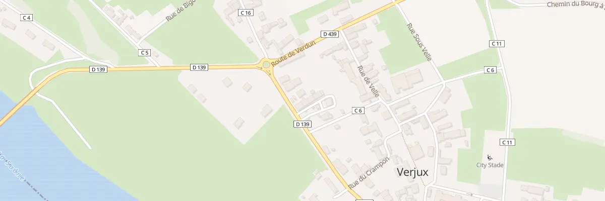 Plan du 40 Rue Devant Saône à Verjux
