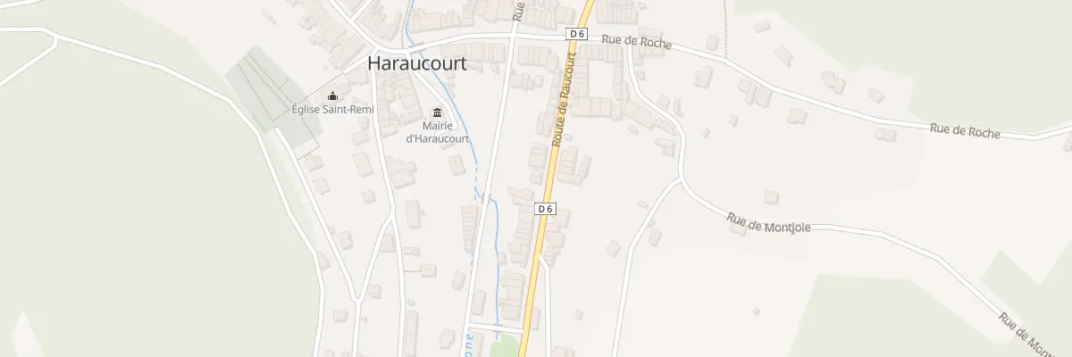 Plan du 18 Rte de Raucourt à Haraucourt