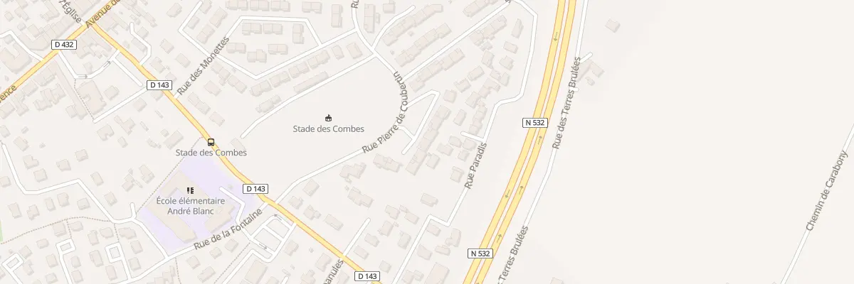Plan du 5609 Les Combes à Saint-Marcel-lès-Valence