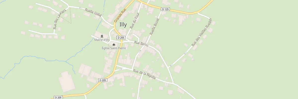 Plan du 6 Rue Berru à Illy