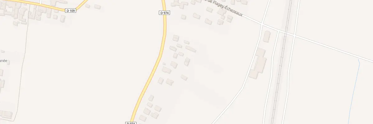 Plan du 60 Rte Nationale 74 à Vosne-Romanée