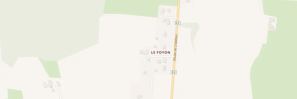 Plan du 5121 Le Foyon à Sulignat