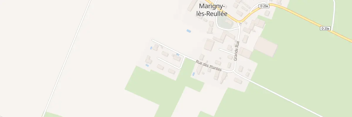 Plan du 6 Lot des Plantes à Marigny-lès-Reullée