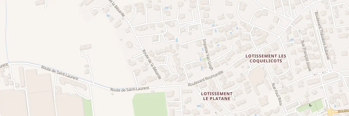 Plan du 8 Le Truit à Sarrians