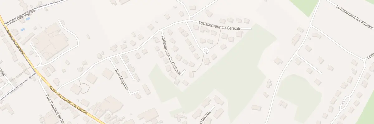 Plan du 9 La Cerisaie à Balan