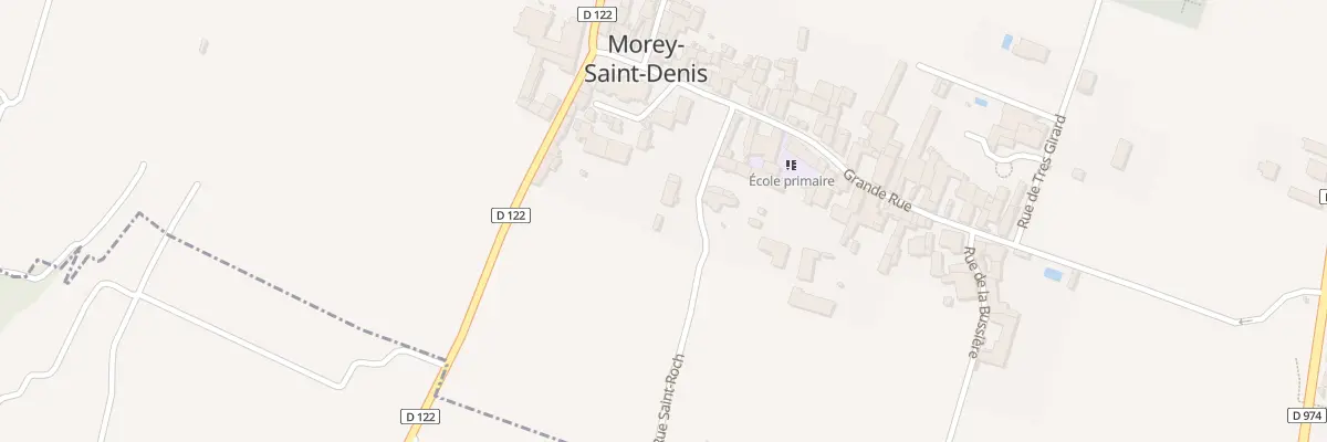 Plan du 4 Rue St Roch à Morey-Saint-Denis
