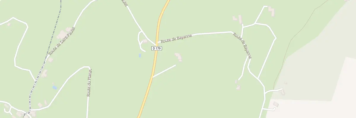 Plan du 18 Rte de Salettes à Souspierre