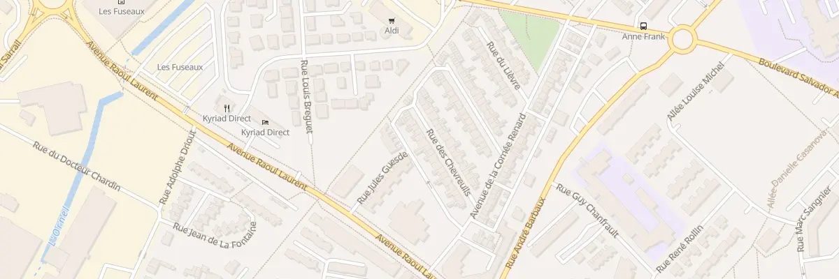 Plan du 25 Rue des Chevreuils à Saint-Dizier