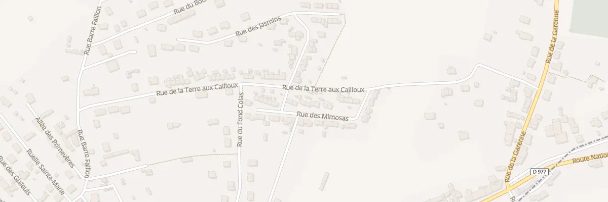 Plan du 18 Rue des Mimosas à Sedan
