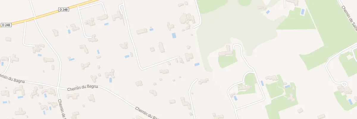 Plan du 189 Imp Mas Blanc à Eygalières