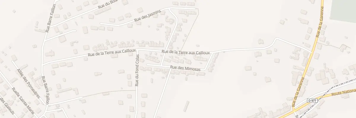 Plan du 20 Rue des Mimosas à Sedan