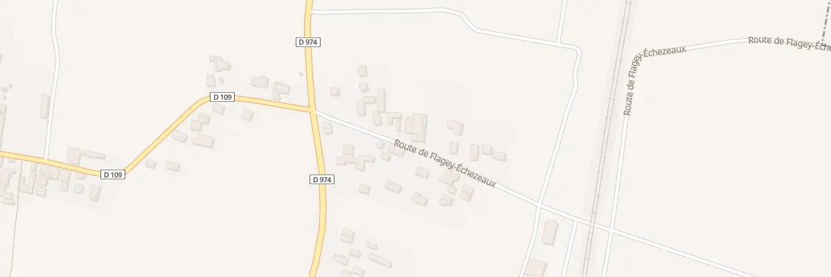Plan du 11 Rte de Flagey-Echezeaux à Vosne-Romanée
