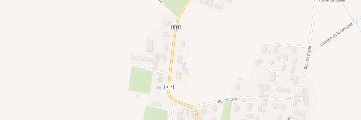 Plan du 409 Rue des Pins à Tramoyes