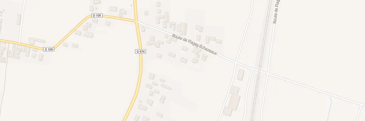 Plan du 6C Rte de Flagey-Echezeaux à Vosne-Romanée