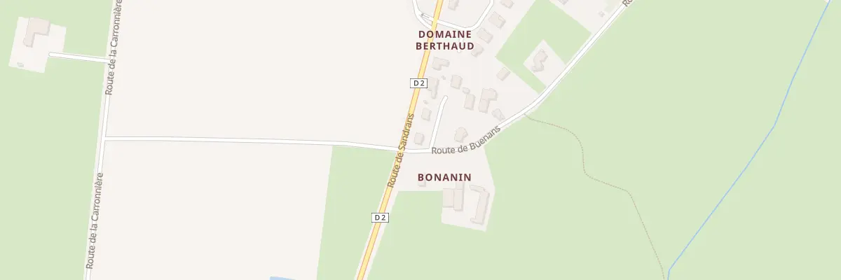 Plan du 1 Lot Domaine Berthaud à Châtillon-sur-Chalaronne