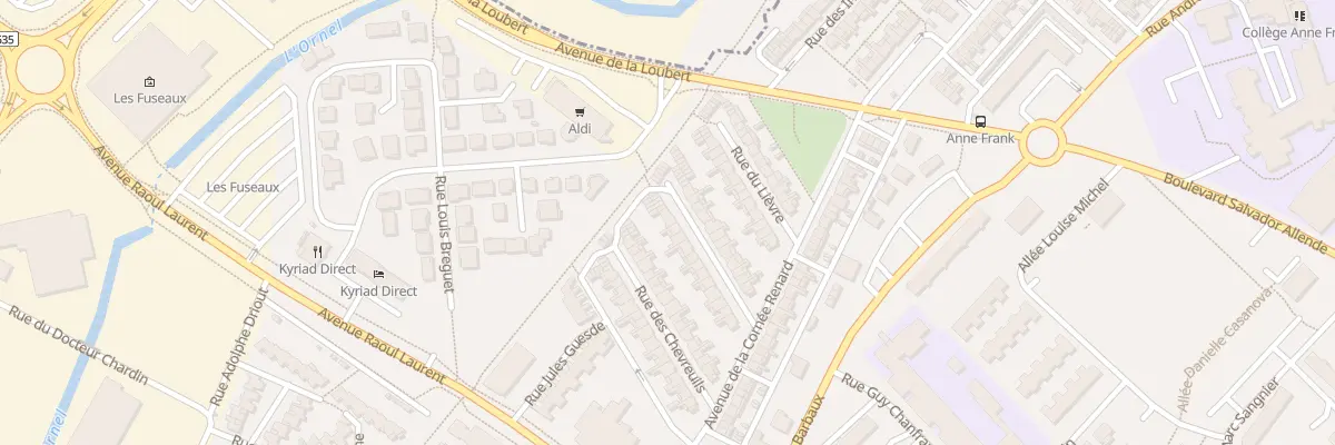 Plan du 23 Rue des Sangliers à Saint-Dizier