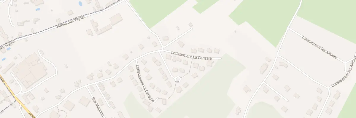 Plan du 38 Lot la Cerisaie à Balan