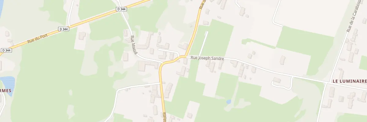 Plan du 1 Rue de la Motte à Ormes